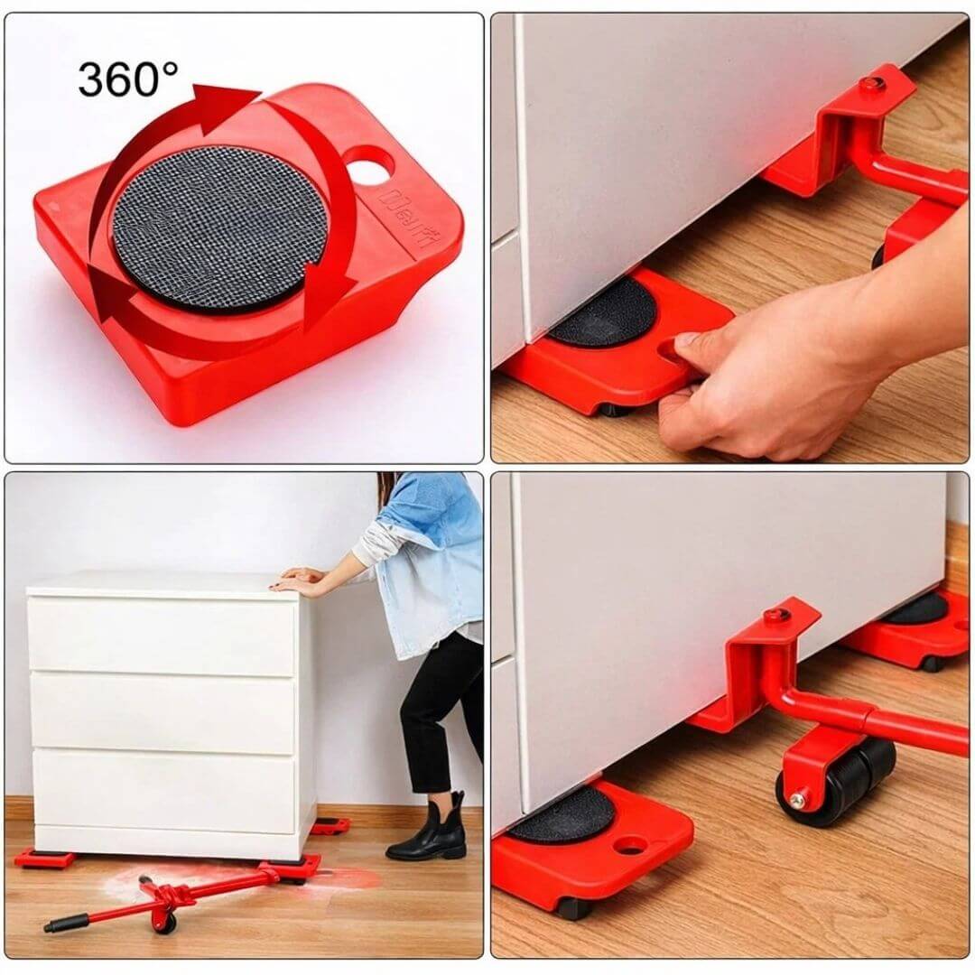 LiftEase® – Mueve muebles pesados sin esfuerzo y tú solo