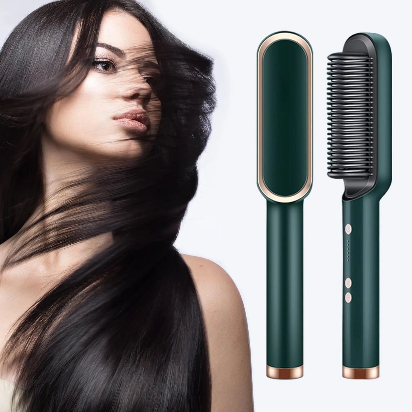 GlowPro Smooth® – Alisa tu cabello rápido y sin tirones