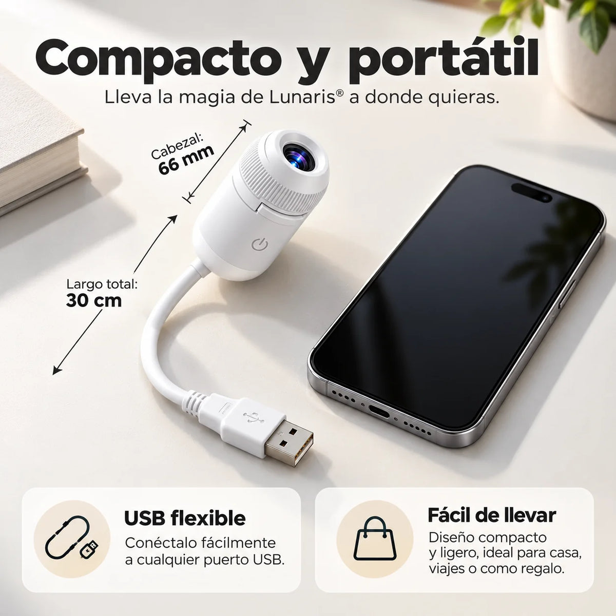 ✨ Lunaris® - Transforma tu habitación en un ambiente mágico y acogedor