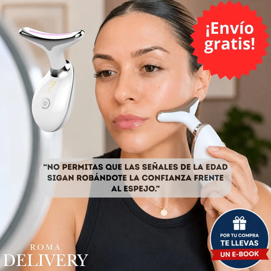 FaceGlow Pro - Reafirma tu piel y reduce líneas de expresión desde casa