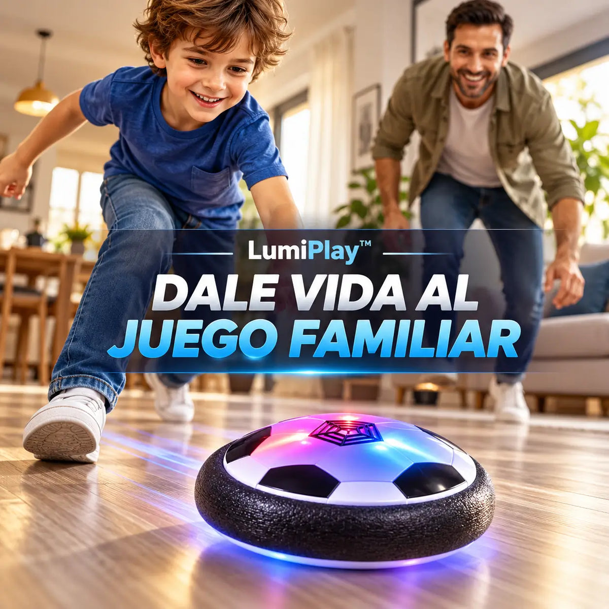 ⚽️ LumiPlay™ – La diversión familiar que ilumina tu hogar.