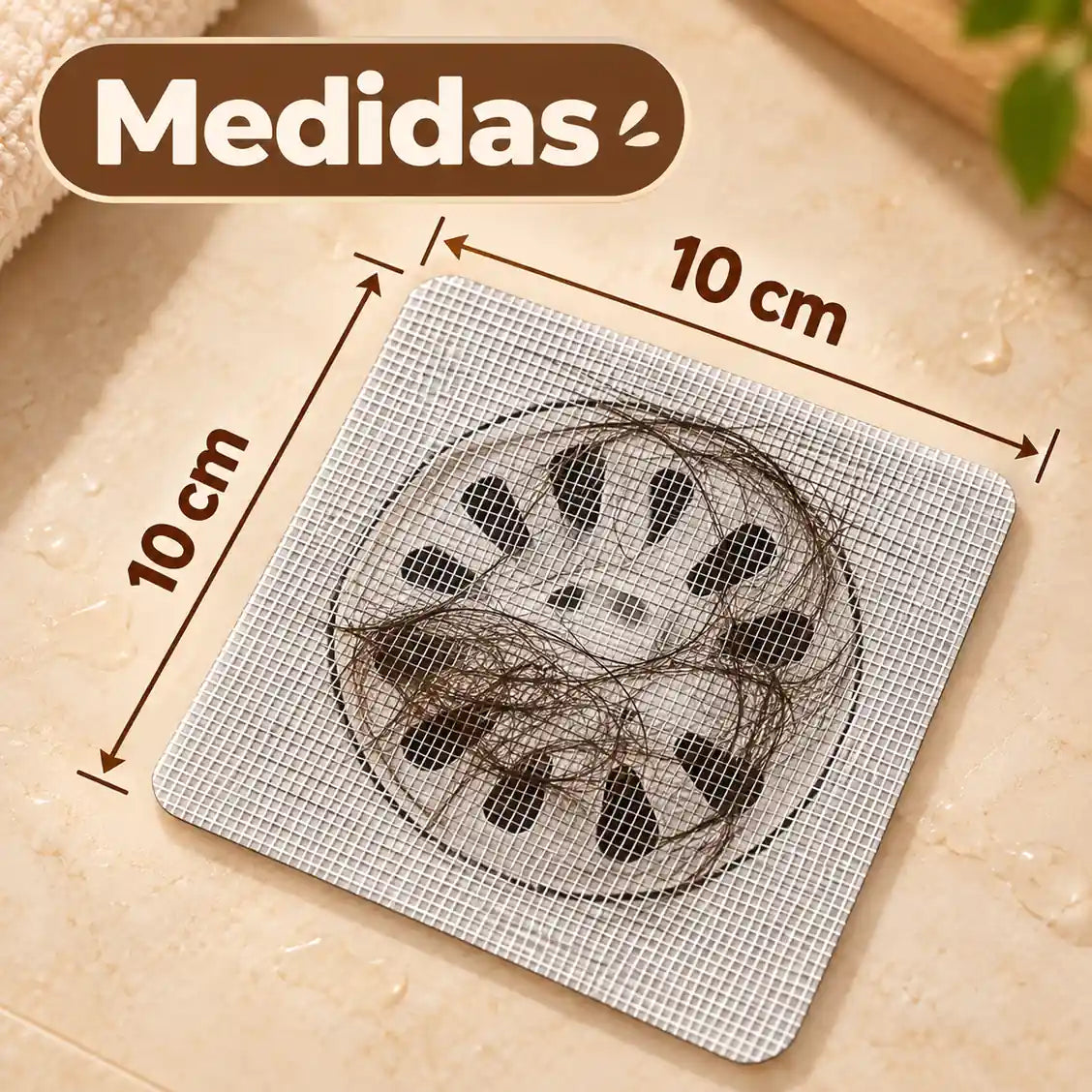 DrenaFix® - Mantén tus desagües limpios y protegidos - 🔥 30 Protectores | 3 Packs de 10