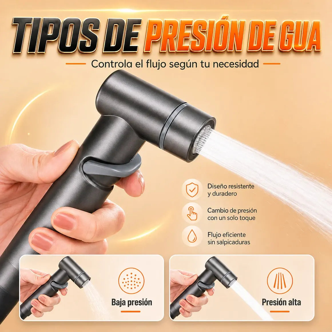 💦 AquaDúo™ – Higiene personal y limpieza del baño en un solo producto