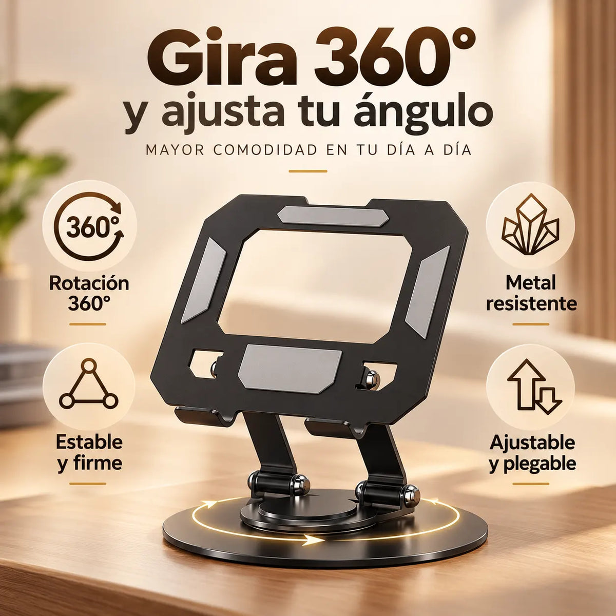 GiraFlex® 360° | Usa tu tablet cómodamente en el ángulo que prefieras