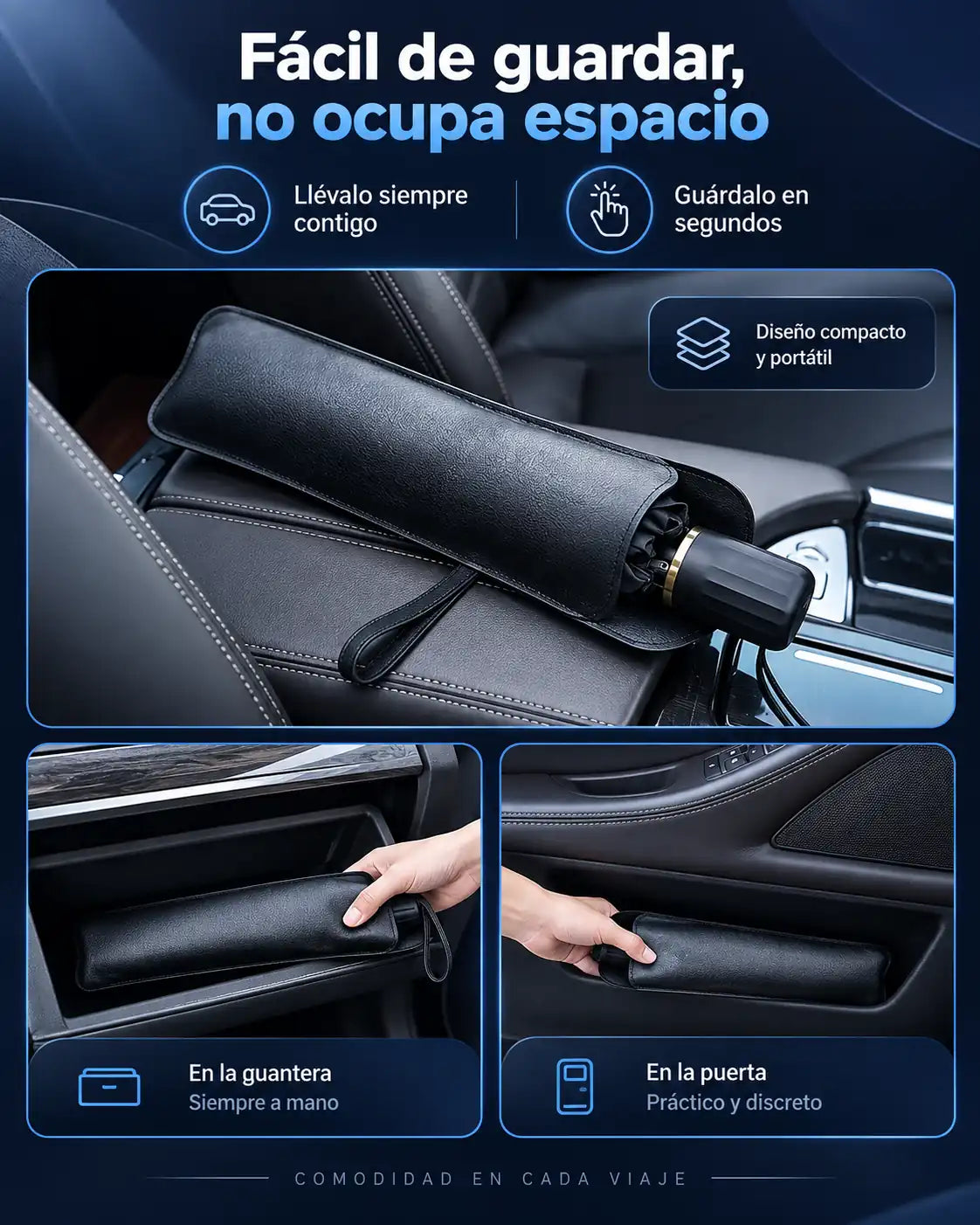 ❄️ AutoFresh® - Mantén tu auto más fresco incluso en días de calor.