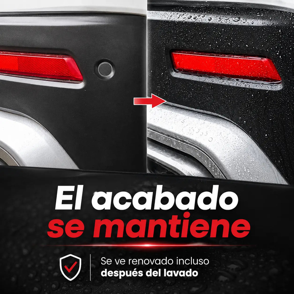PACK 2 X 1 - RenovaBlack® - Devuelve el color negro y mejora la apariencia de tus plásticos