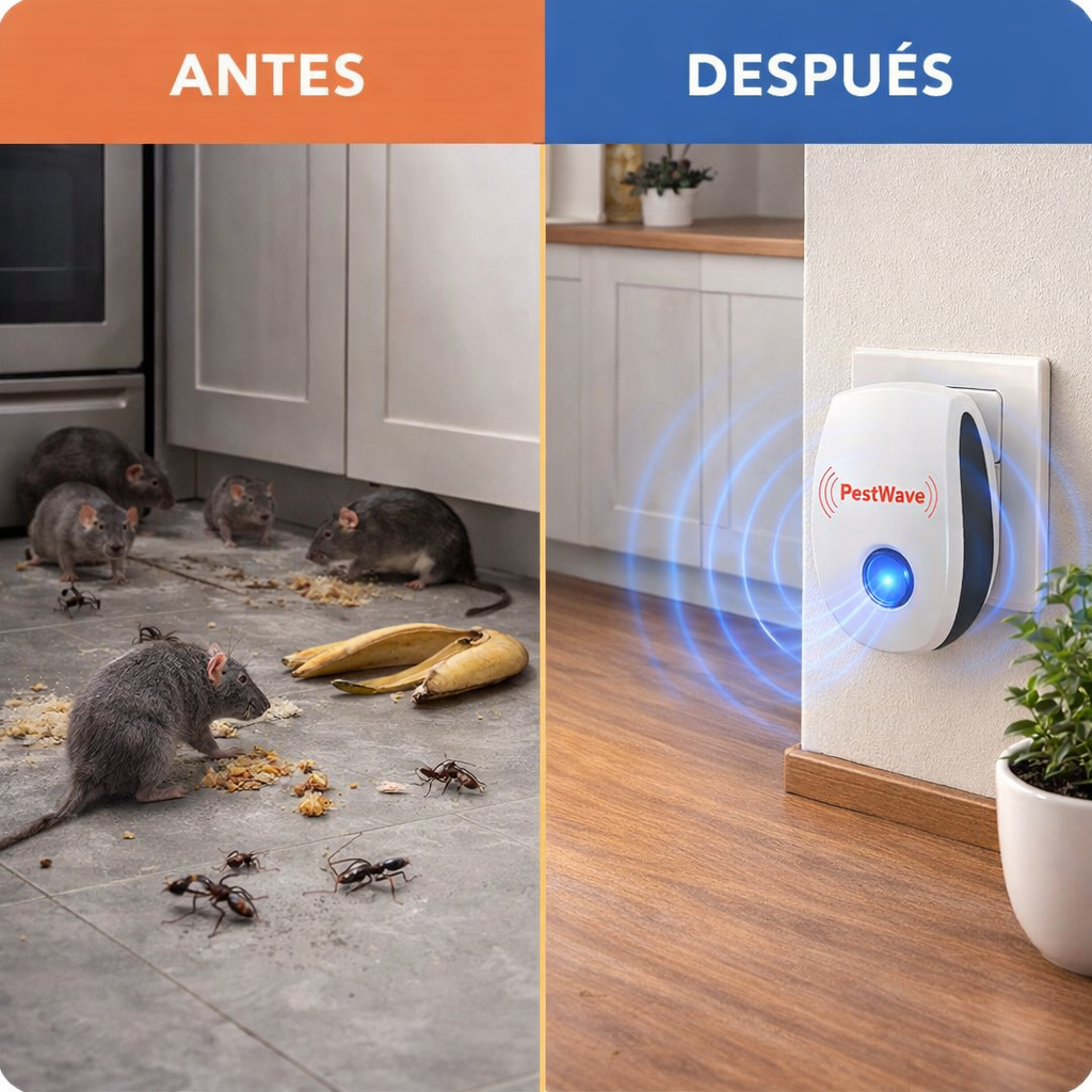 PestWave® – Mantén tu hogar libre de plagas sin químicos ni trampas