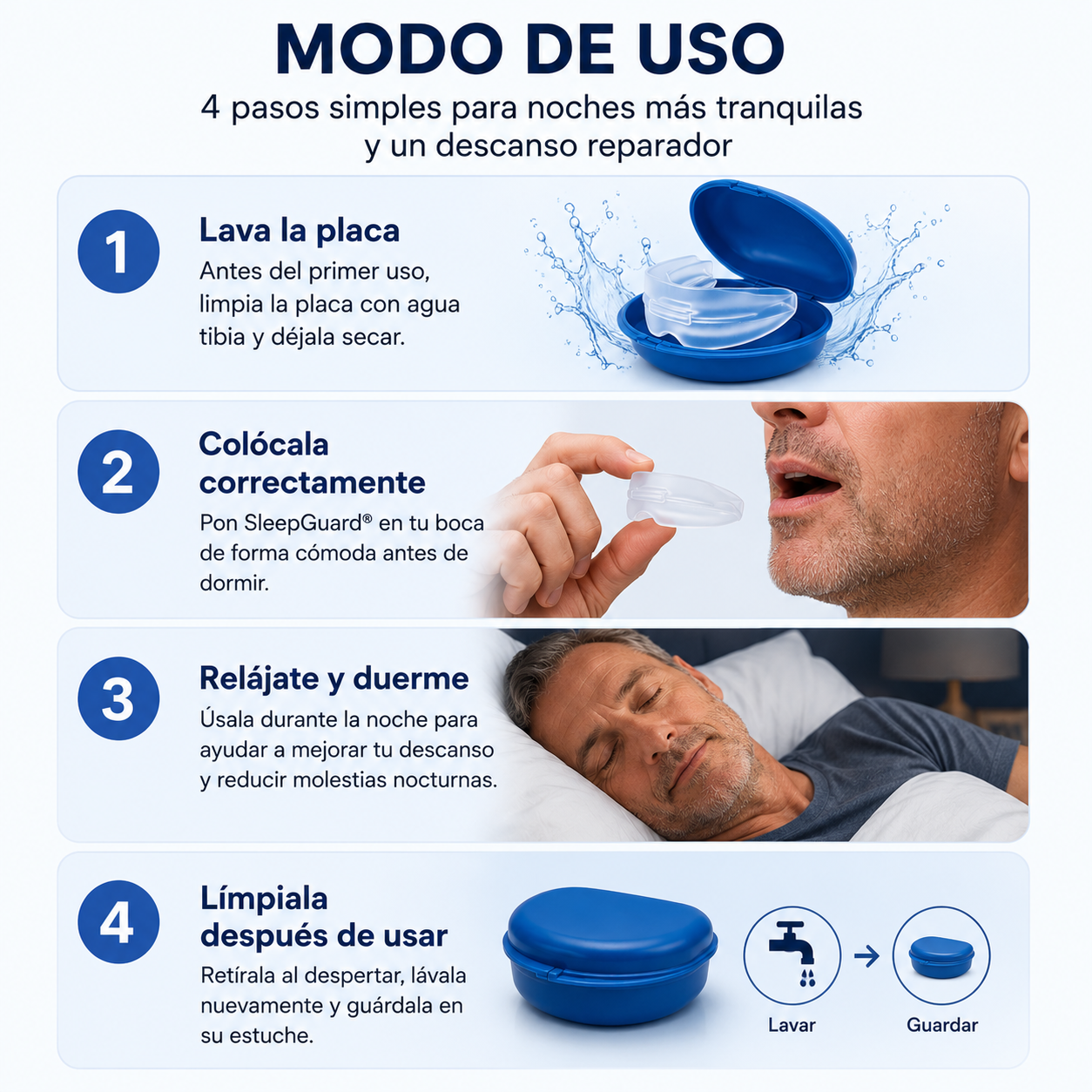 🌙 SleepGuard® - Descansa mejor y despierta con más energía
