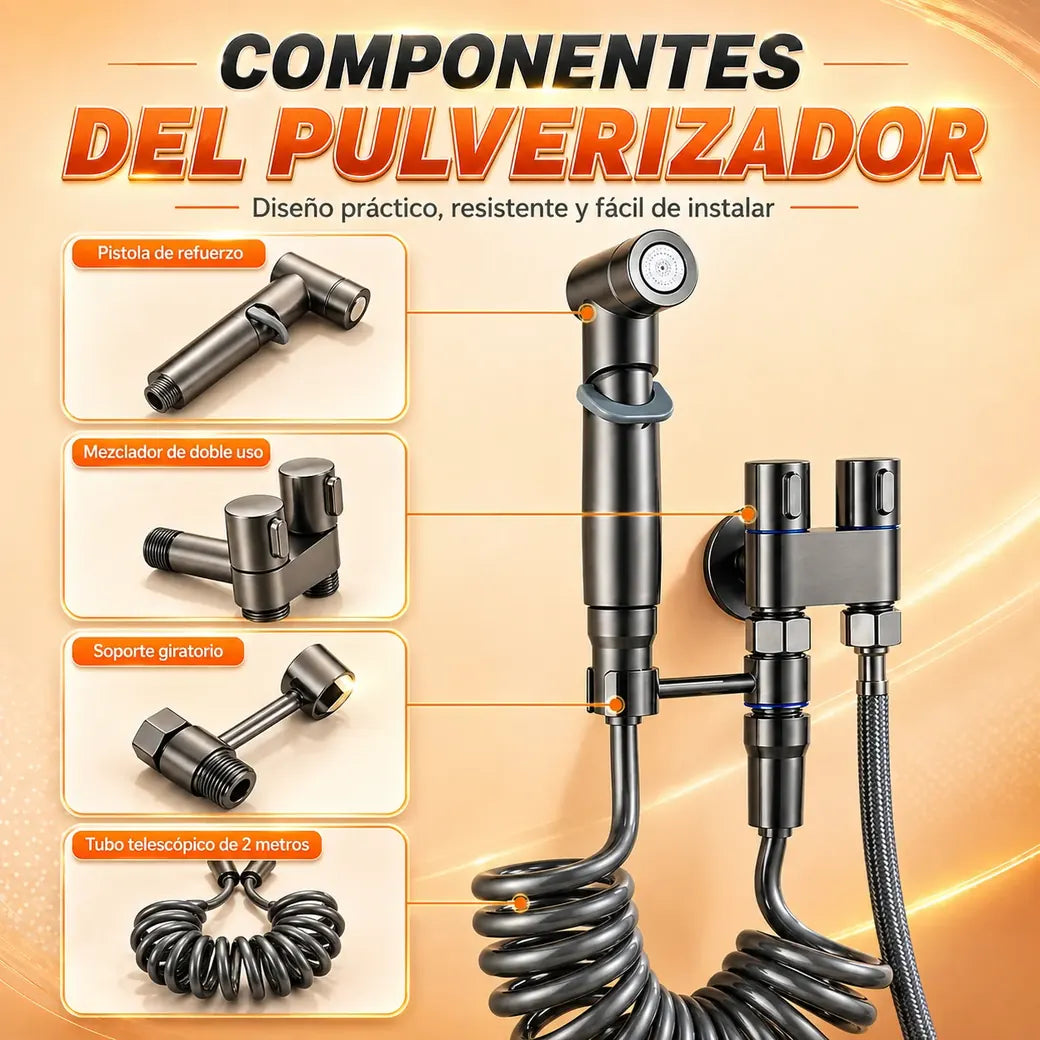 💦 AquaDúo™ – Higiene personal y limpieza del baño en un solo producto