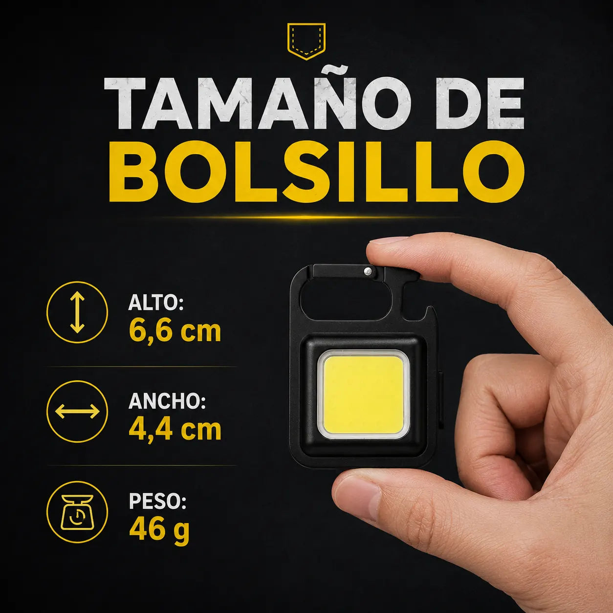 LuzLista® - Iluminación potente para estar preparado ante cualquier imprevisto