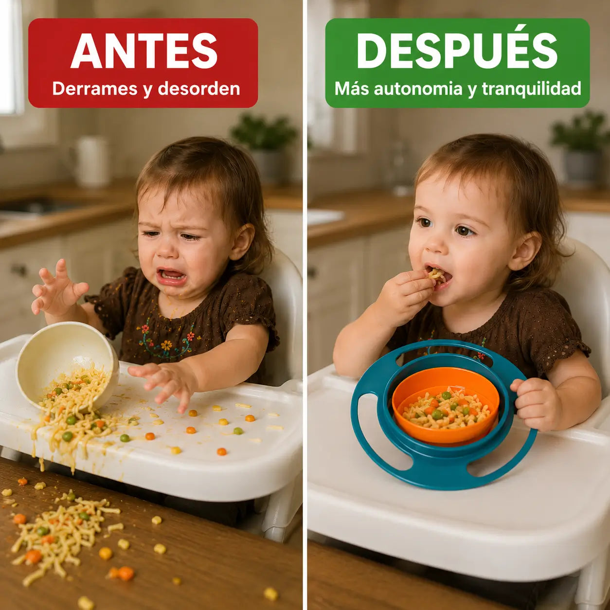 ComeSolo 360® - Aprende a comer sin derrames ni accidentes
