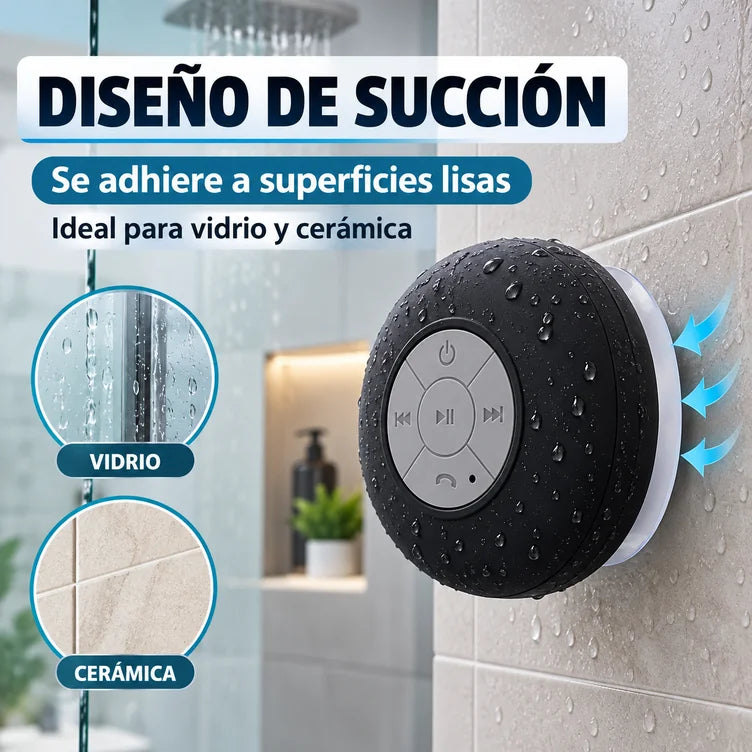 AquaSound® - Escucha música en la ducha sin acercar tu celular al agua