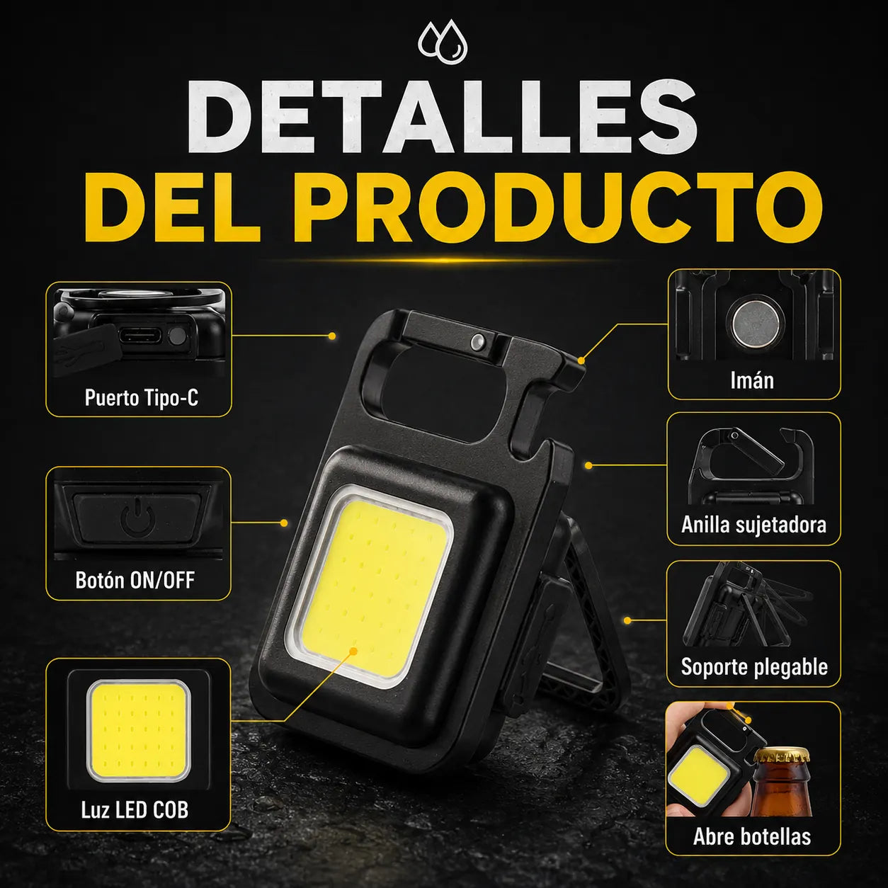LuzLista® - Iluminación potente para estar preparado ante cualquier imprevisto