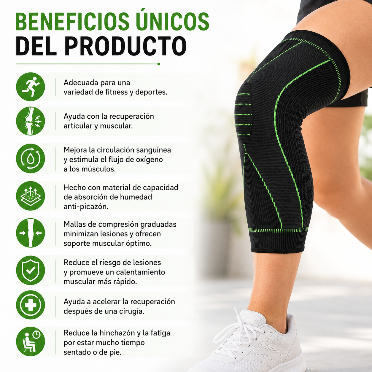 2 x FlexiRodilla® - Soporte diario para aliviar molestias en tus rodillas + Ebook de regalo