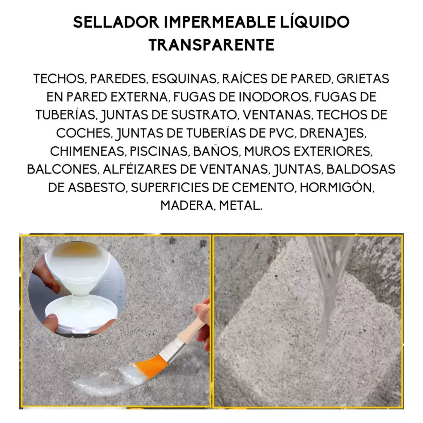 AquaSeal® – Sella filtraciones de agua fácil y rápido desde casa