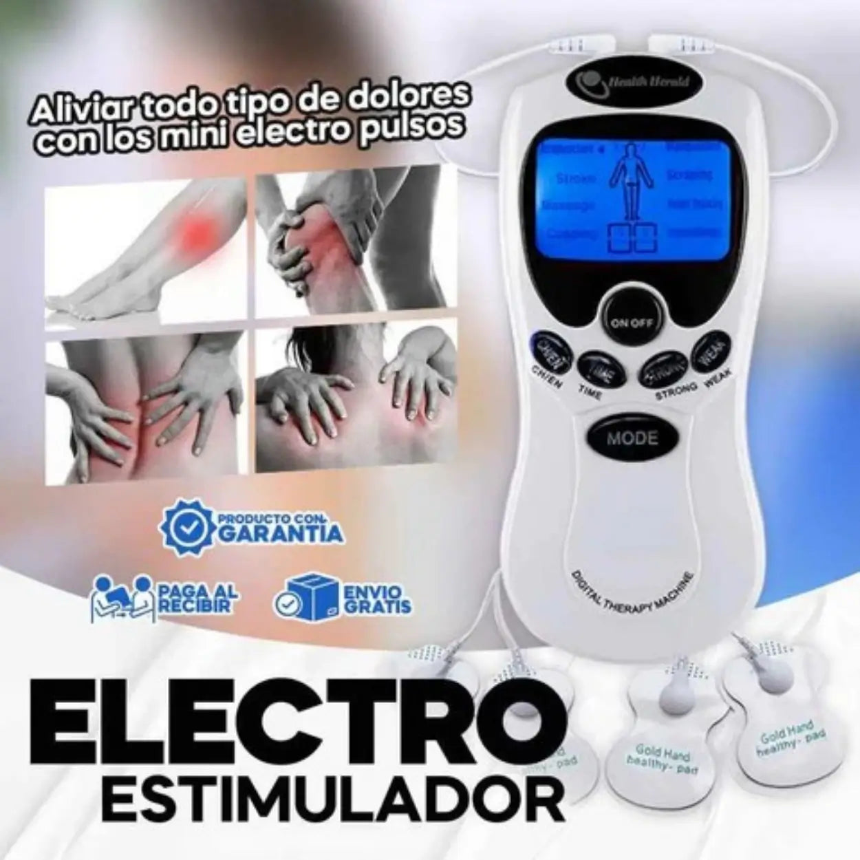 ReliefPulse® – Alivio efectivo del dolor muscular desde casa