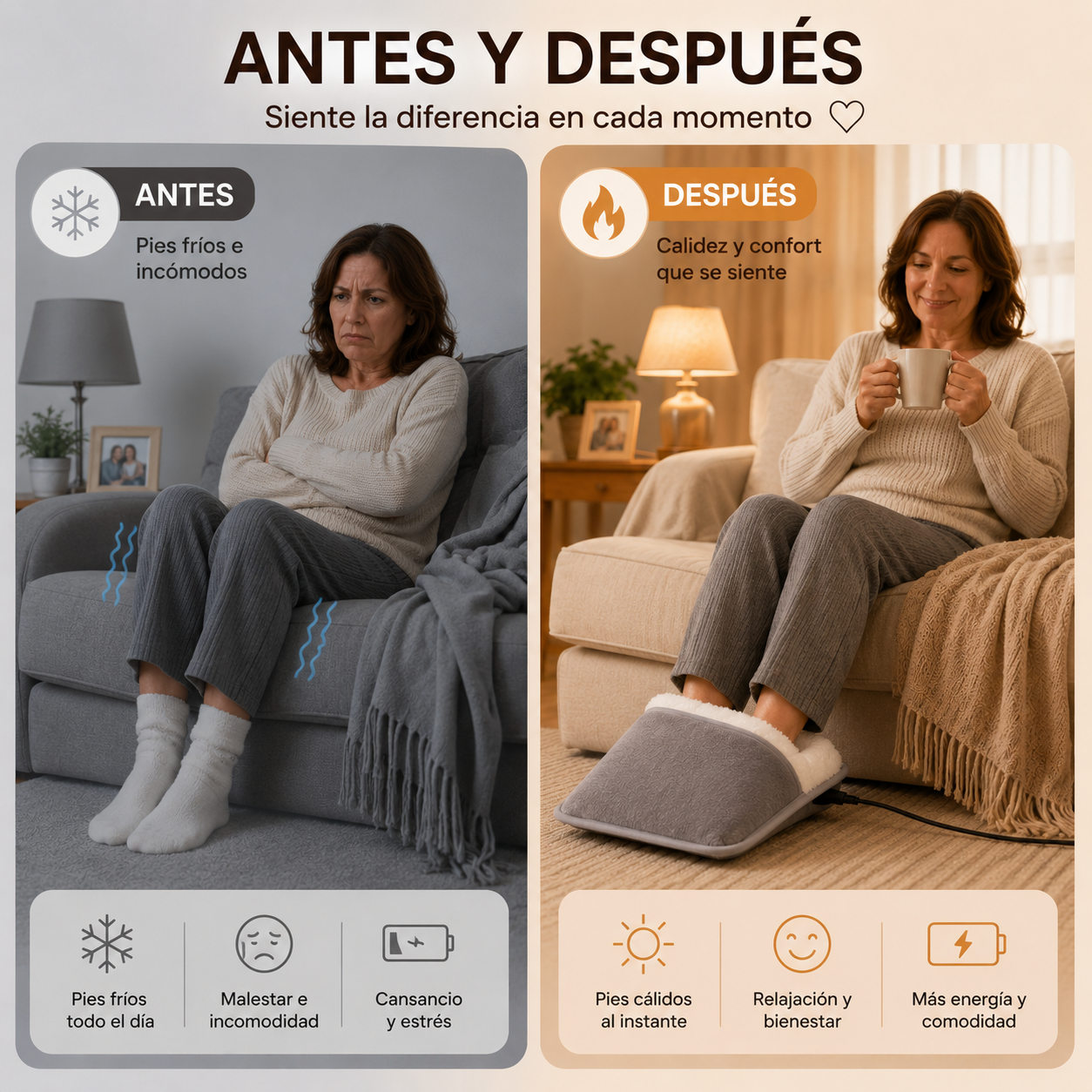 WarmRest® - Disfruta calor suave y confort en los días fríos