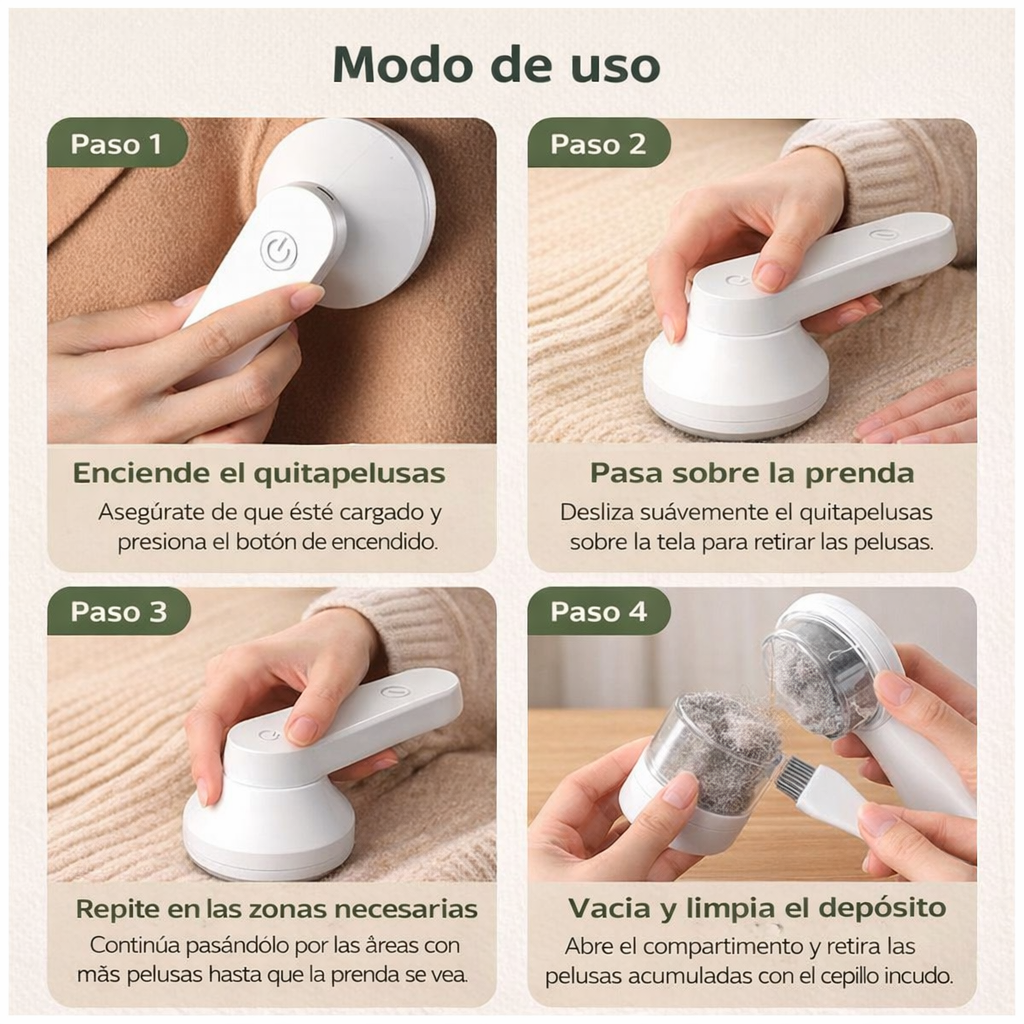 LintAway® – Elimina pelusas y deja tu ropa como nueva en minutos
