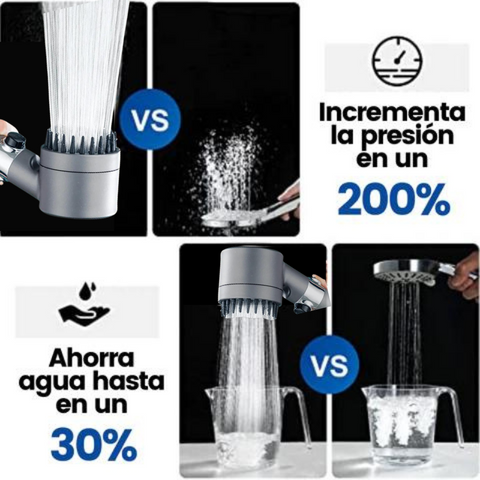 AquaSpa Pro® – Más Presión y Ahorro de Agua en Cada Ducha