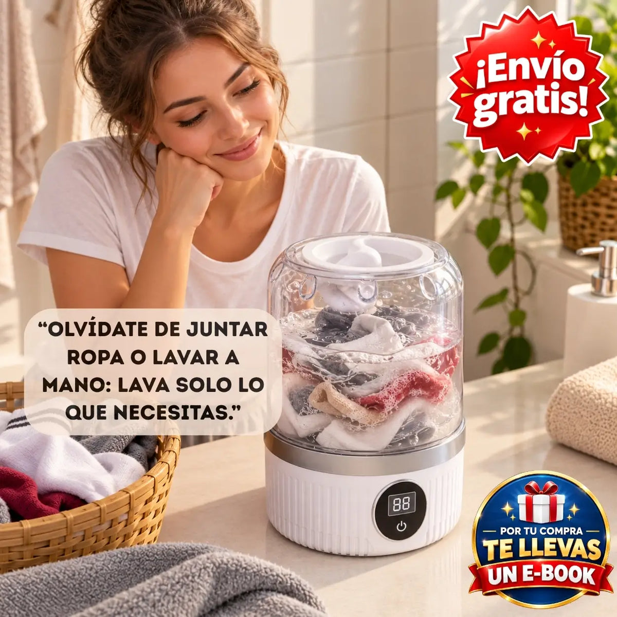 MiniLava® – Lava prendas pequeñas sin encender la lavadora grande