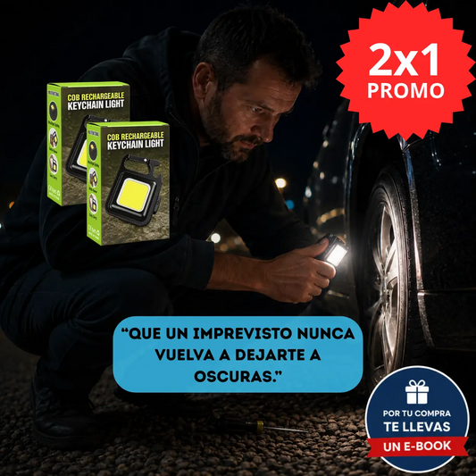 💡 LuxGuard® – Iluminación potente para cualquier imprevisto, siempre en tu bolsillo | Pack de 2 unidades