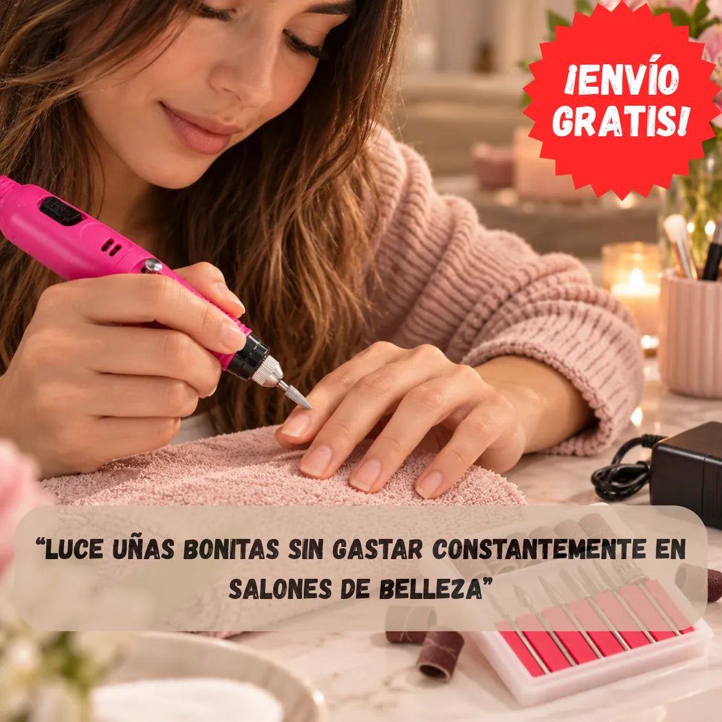 ✨ ManiPro™ – Consigue uñas bonitas y cuidadas en casa | 6 cabezales intercambiables