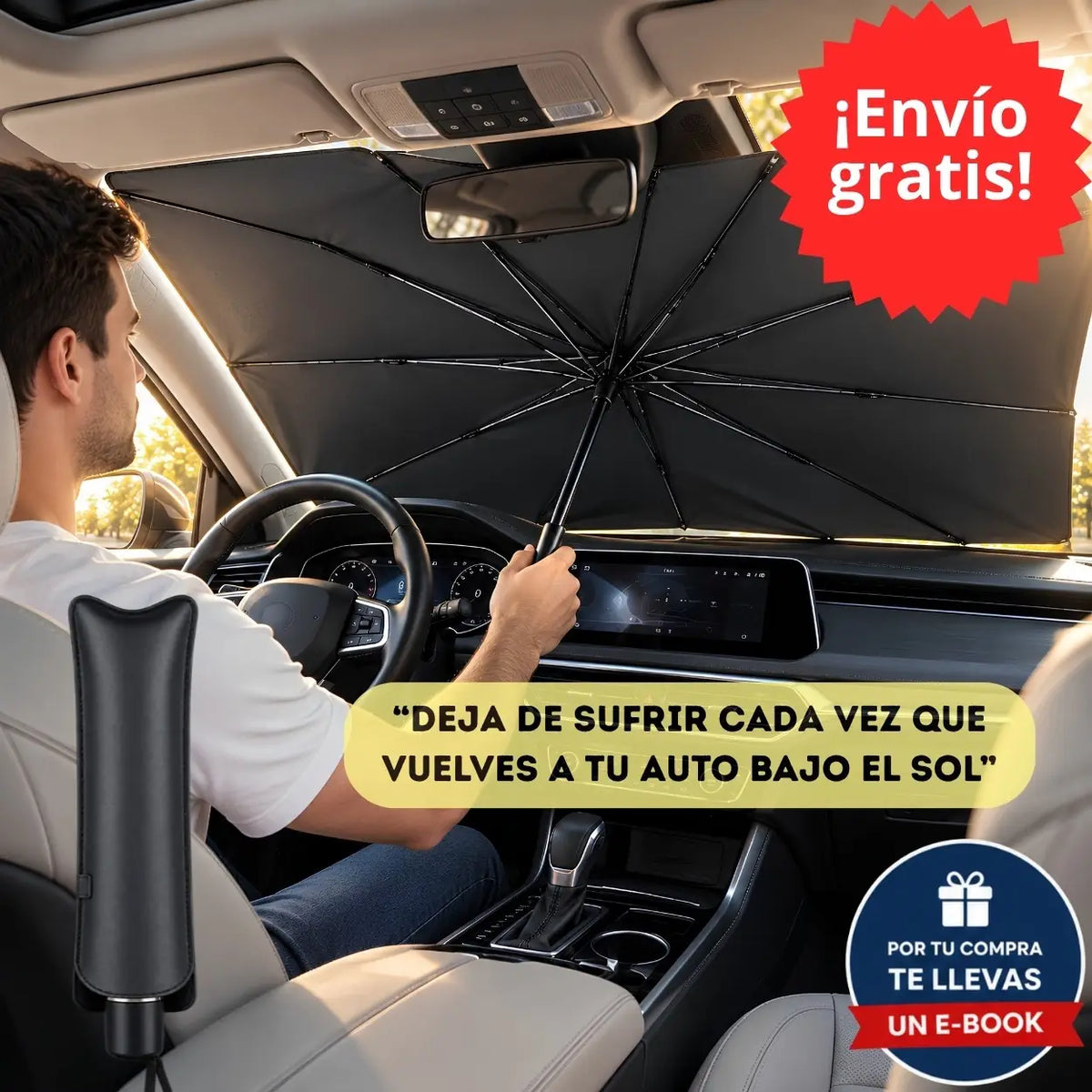 ❄️ AutoFresh® - Mantén tu auto más fresco incluso en días de calor.