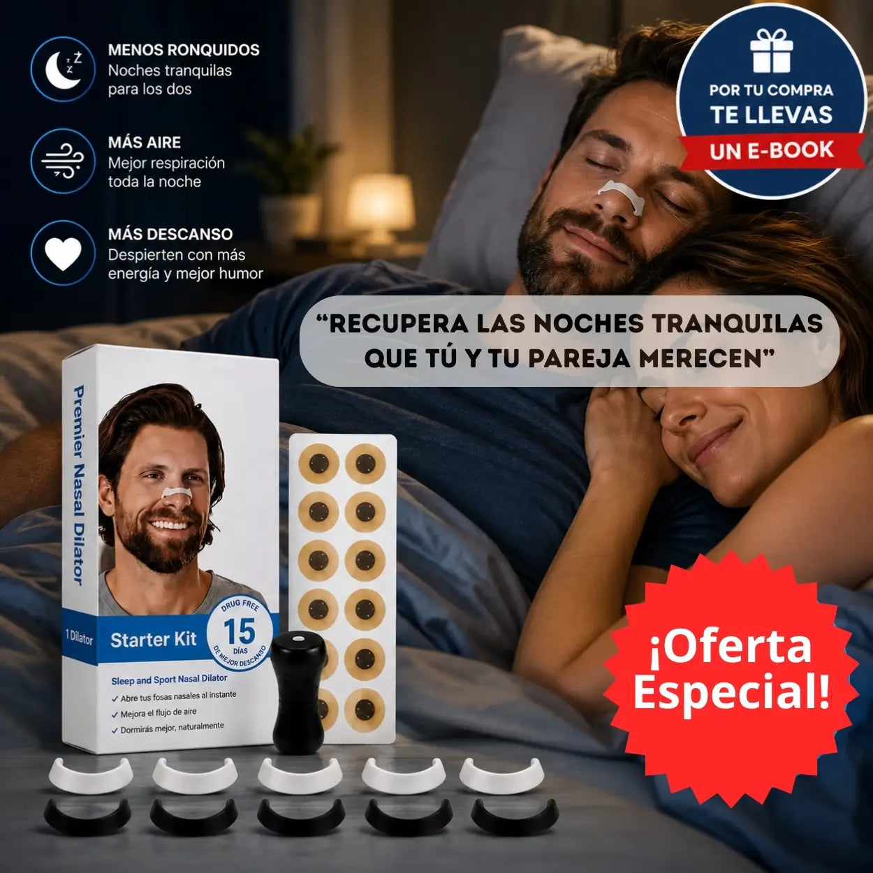 SET NasalDream® - Disfruta noches más tranquilas y un mejor descanso