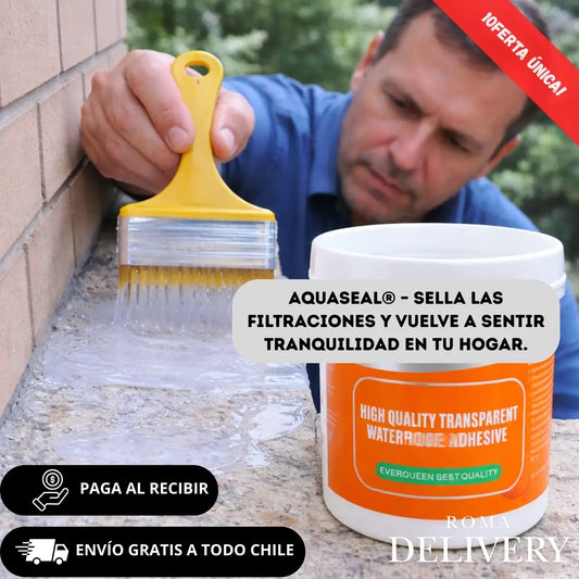 AquaSeal® – Sella filtraciones de agua fácil y rápido desde casa