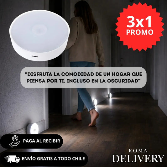 3 x LumiSense® - Ilumina automáticamente y reduce tu consumo de energía