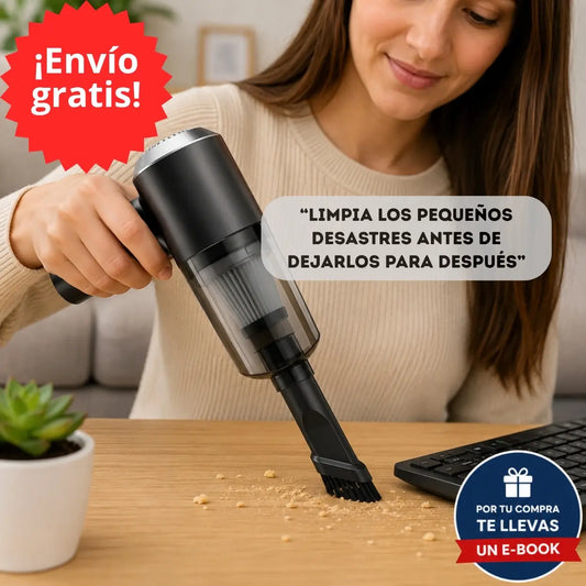 LimpiaGo® - Limpia rincones y espacios pequeños sin sacar la aspiradora grande