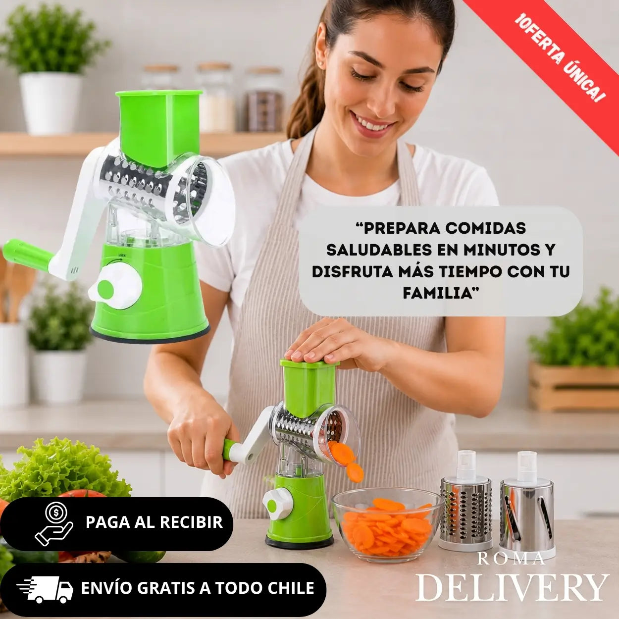 QuickSlice® - Cocina más rápido y saludable todos los días