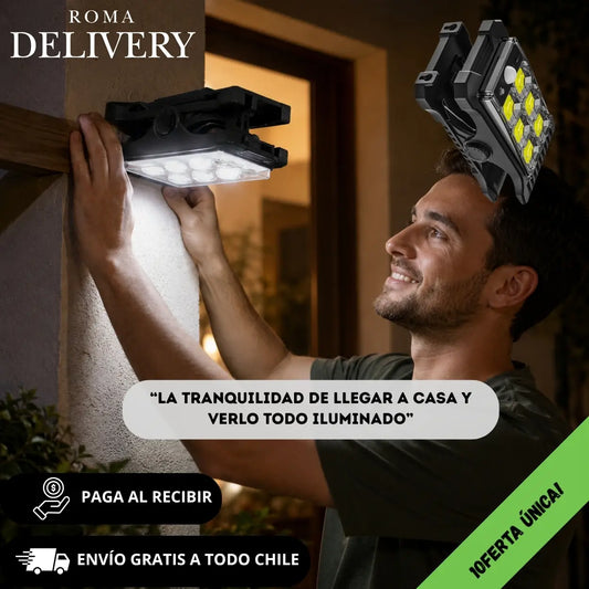 LumiGuard® - Ilumina y protege tus espacios al detectar movimiento