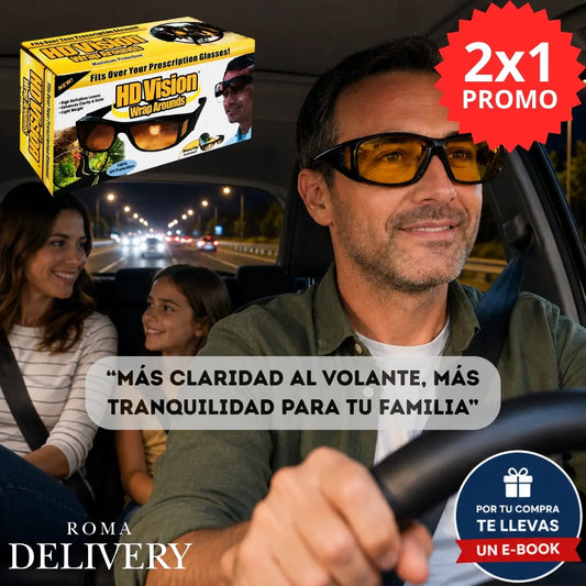 SET 2x1 - HD Vision Protect® - Conduce con mayor claridad y tranquilidad