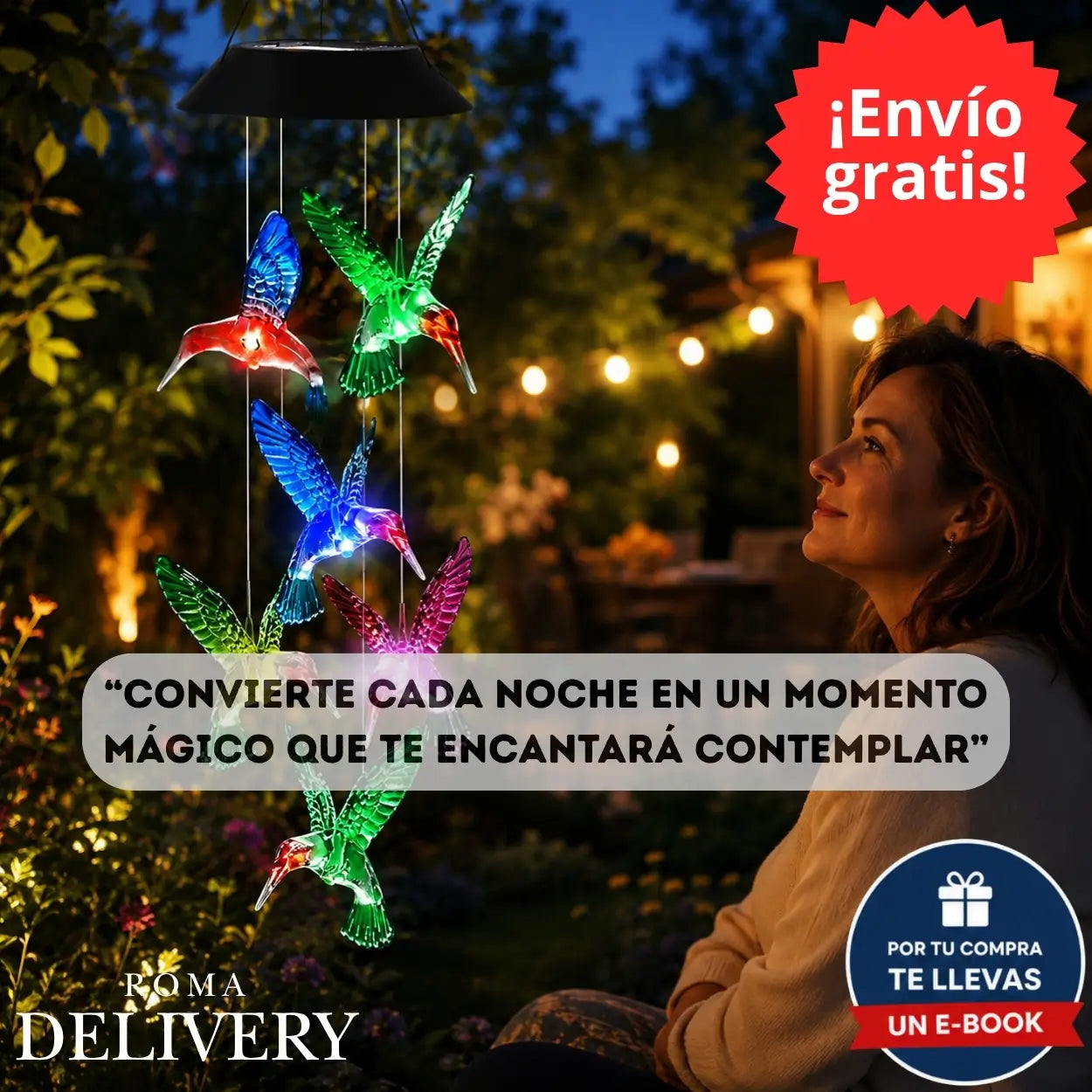 LumiBird® - Ilumina tu jardín con colores mágicos cada noche