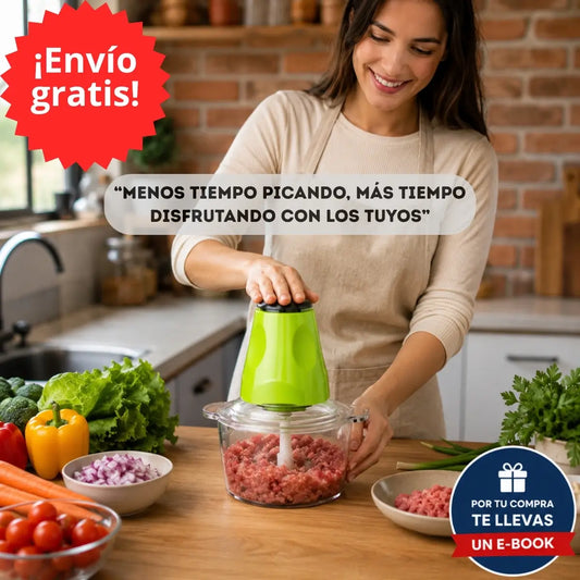 PicaFácil Pro® - Prepara tus ingredientes en menos tiempo y con menos esfuerzo