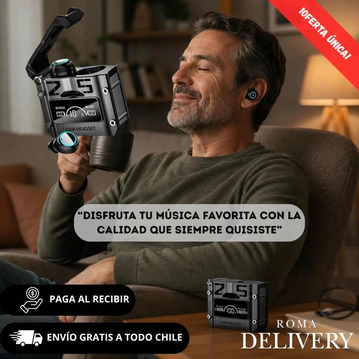 T25 AudioZen® - Sonido Claro y Comodidad para Todo tu Día