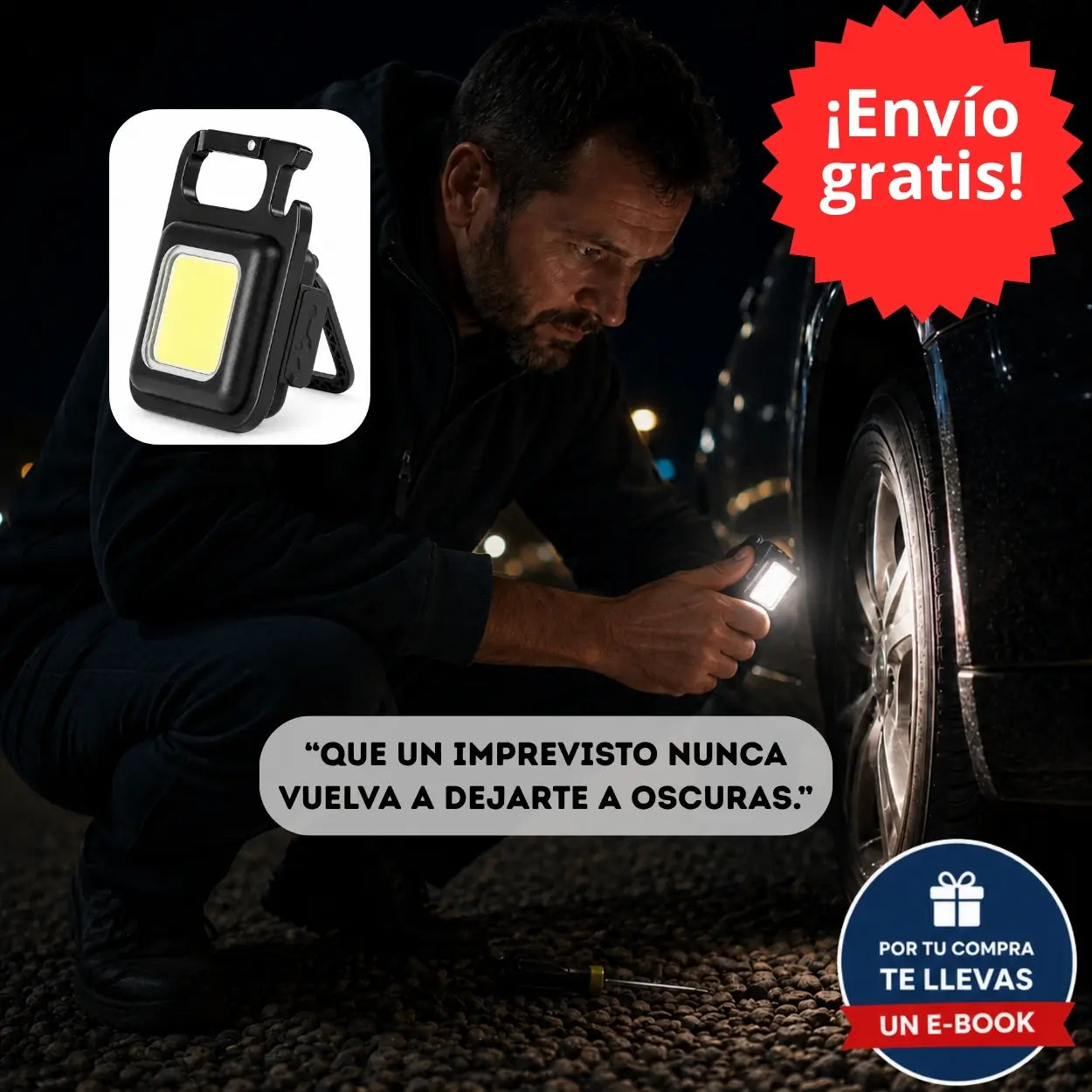LuzLista® - Iluminación potente para estar preparado ante cualquier imprevisto