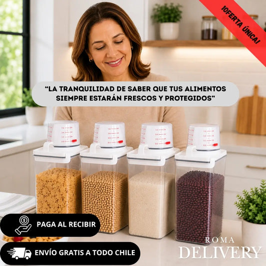 FreshLock® - Mantén tus alimentos frescos y protegidos por más tiempo