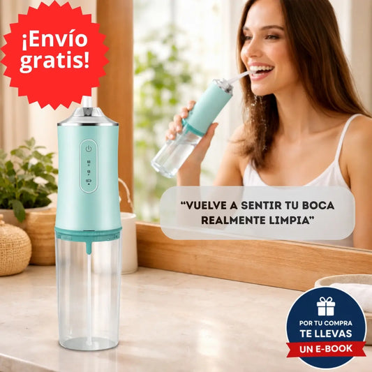 HydroSmile® – Limpieza profunda entre dientes y encías que el cepillo no logra