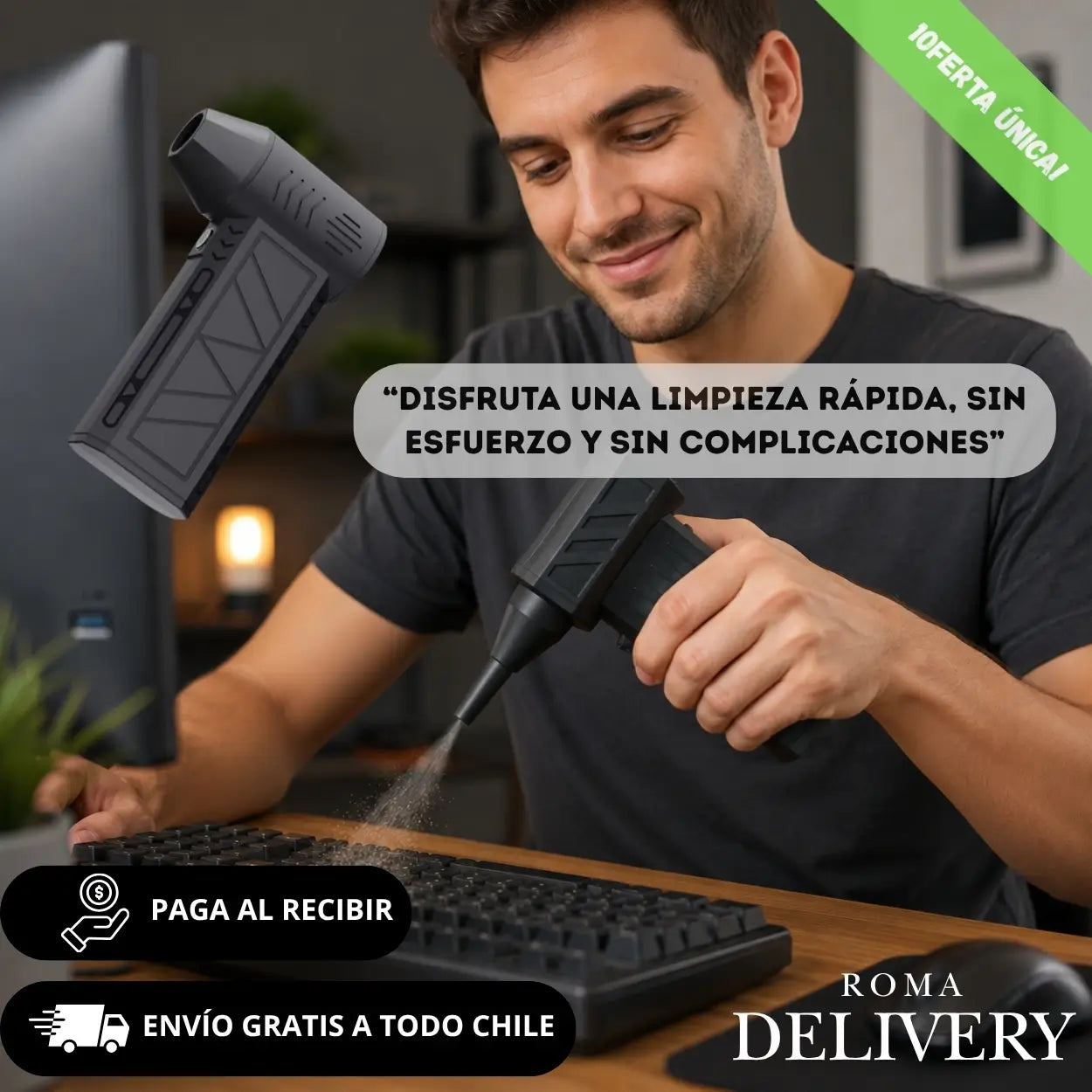 JetMaster® - Potencia de aire para una limpieza eficiente al instante + Ebook de regalo