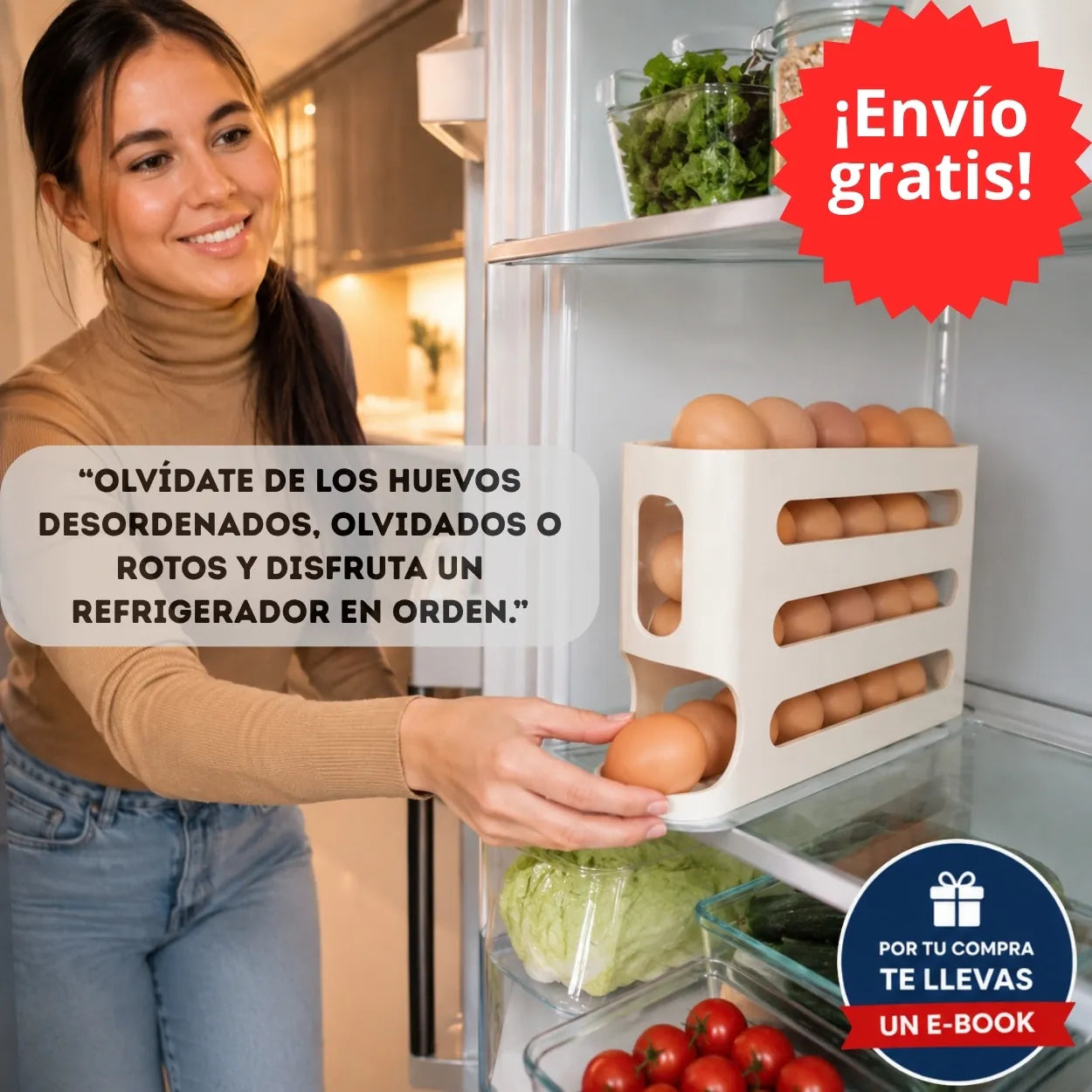 OvoFácil® - Organiza tus huevos y ten siempre primero los más antiguos