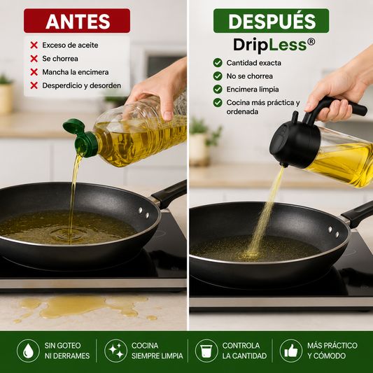 2x1 DripLess® - Dosifica la cantidad perfecta sin ensuciar + Ebook de regalo