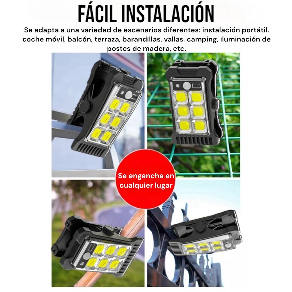 LumiGuard® - Ilumina y protege tus espacios al detectar movimiento
