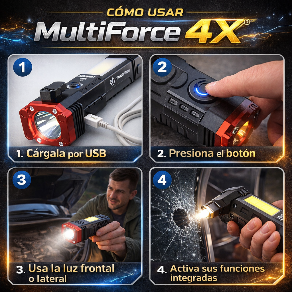 MultiForce 4X® – Potencia total en un solo equipo