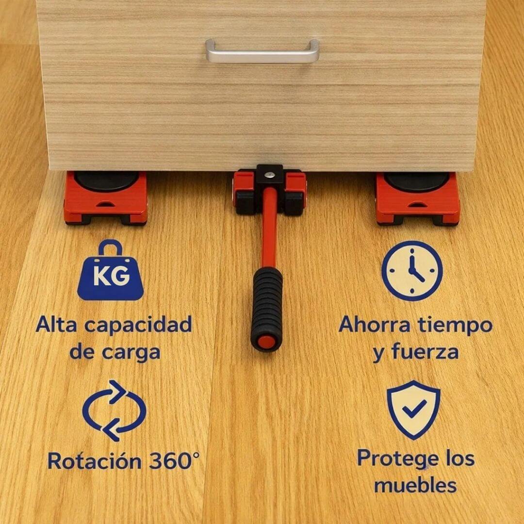 LiftEase® – Mueve muebles pesados sin esfuerzo y tú solo