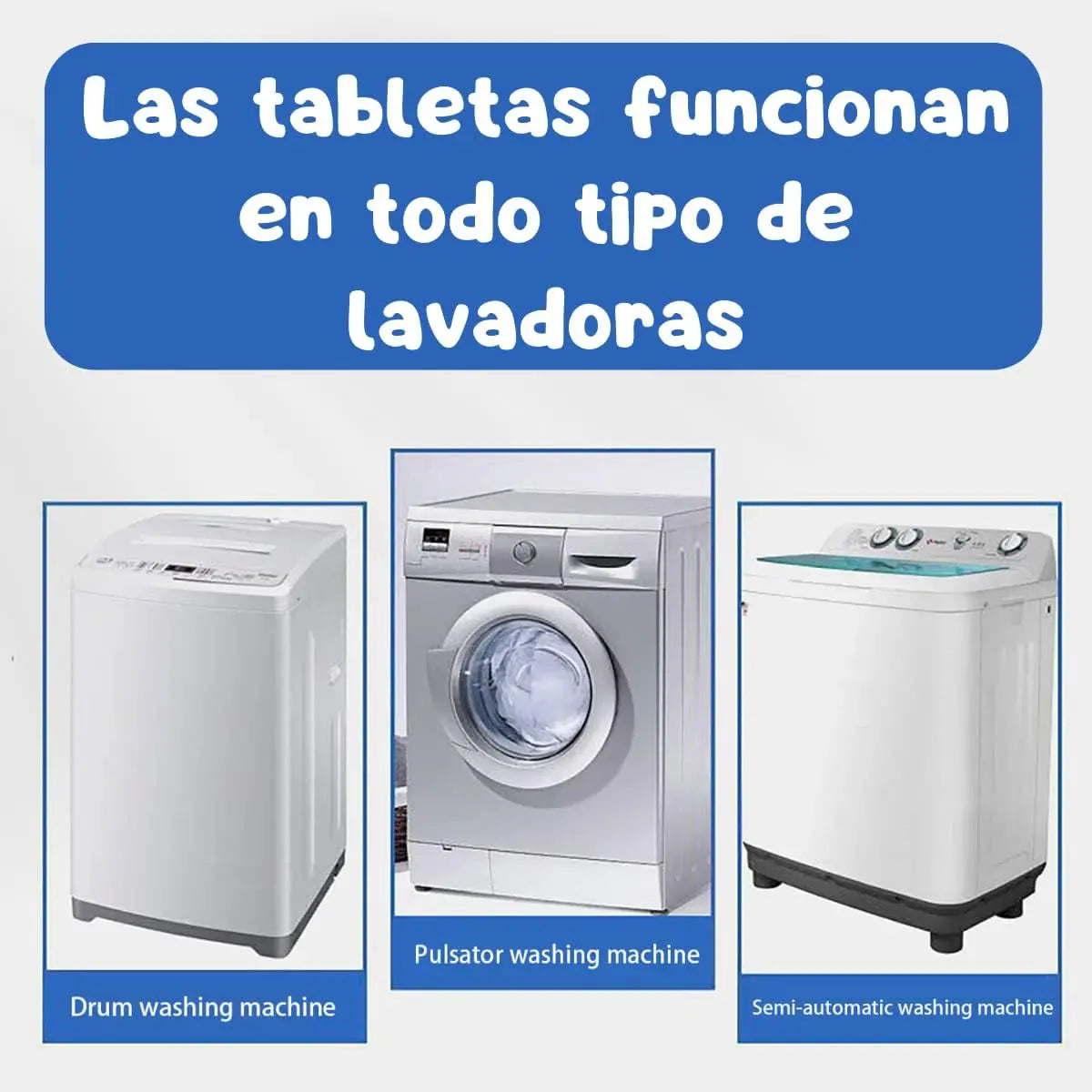 PACK Pastillas Efervescentes Limpiadoras - Paga 6 y lleva 12