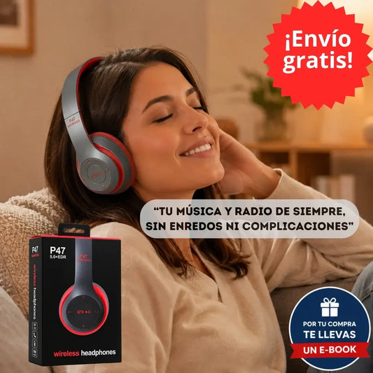 P47 AudioFácil® – Tu música y radio sin cables y sin complicaciones