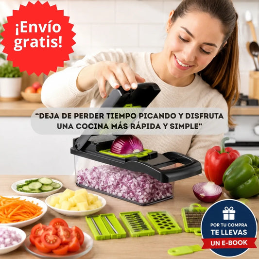 MultiCorte Pro® - Pica, rebana y corta tus alimentos en menos tiempo