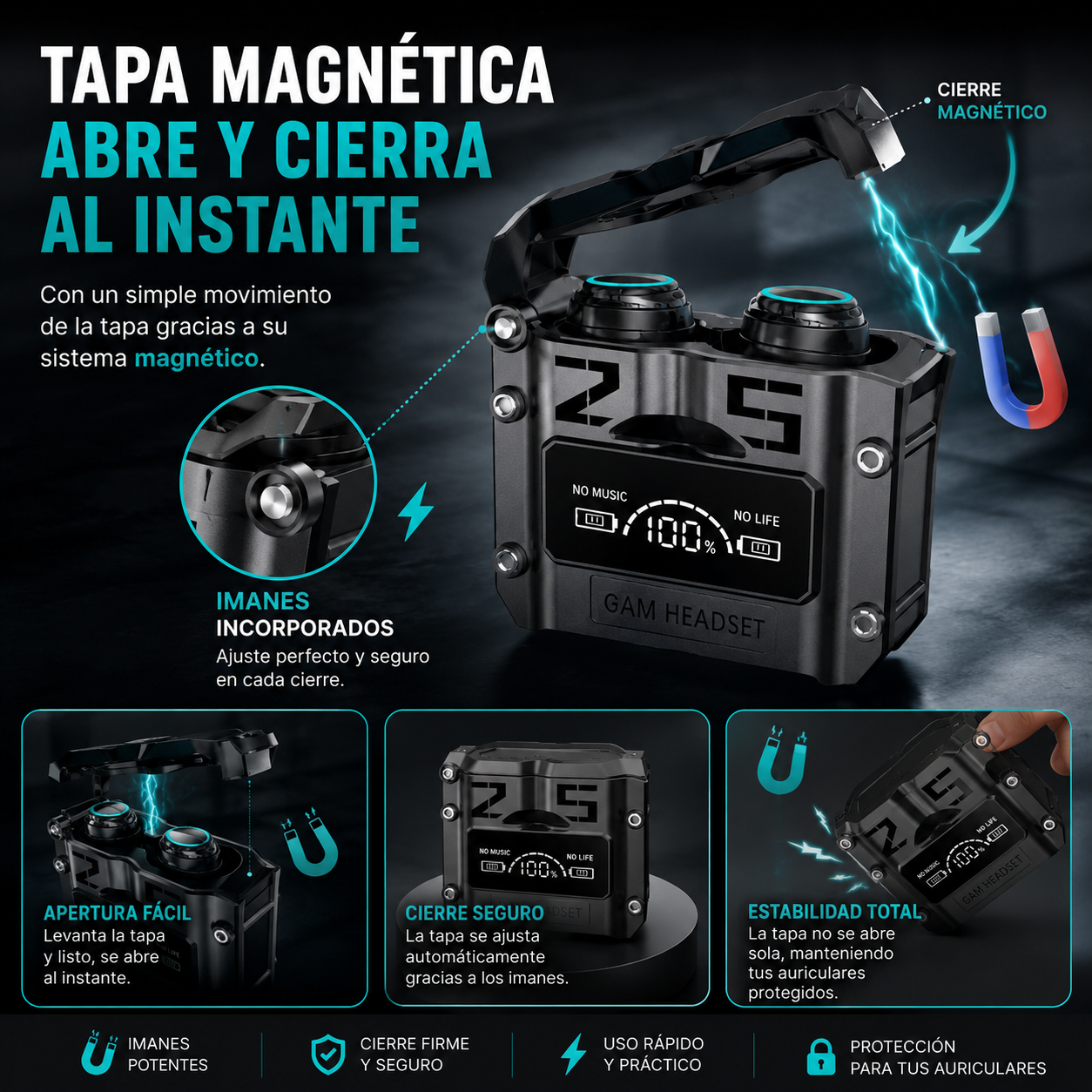 T25 AudioZen® - Sonido Claro y Comodidad para Todo tu Día